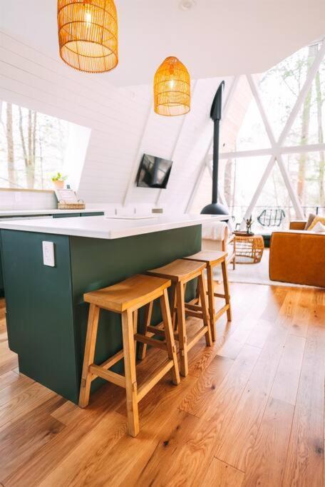 Dunlap Hollow A-Frame Rockbridge 外观 照片