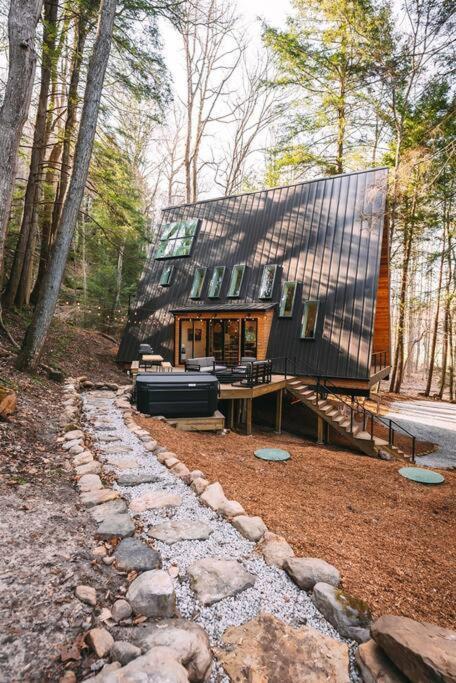 Dunlap Hollow A-Frame Rockbridge 外观 照片