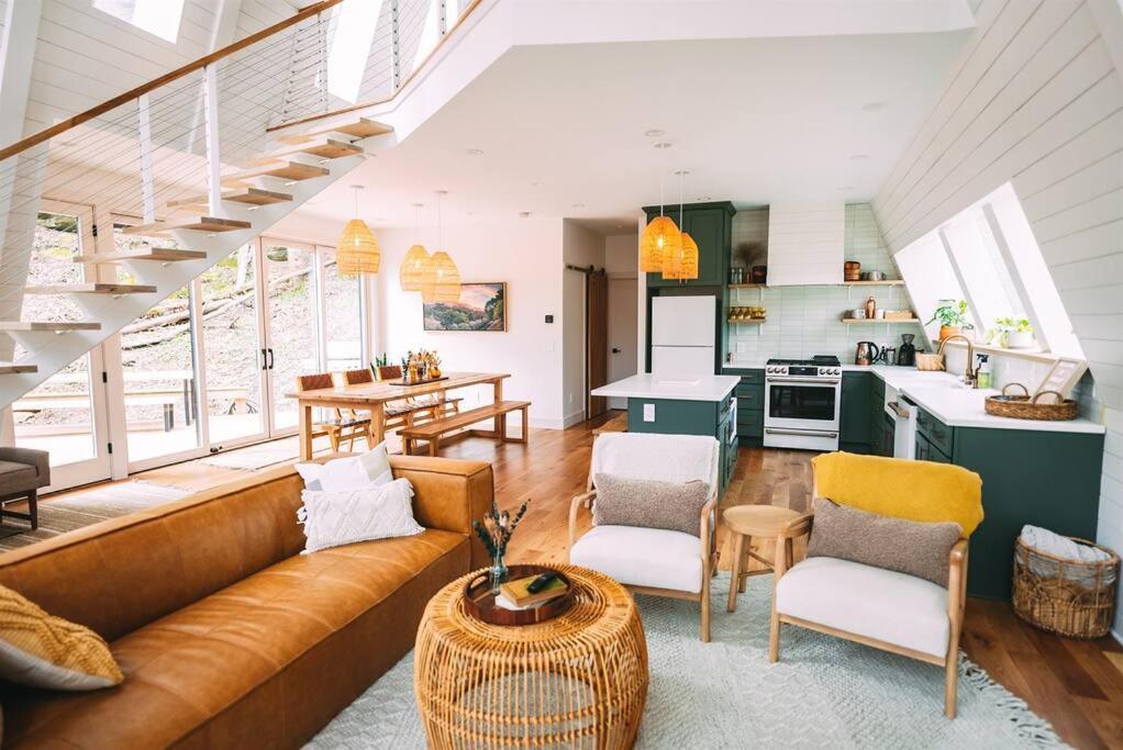 Dunlap Hollow A-Frame Rockbridge 外观 照片