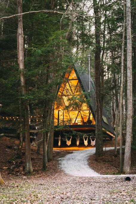 Dunlap Hollow A-Frame Rockbridge 外观 照片