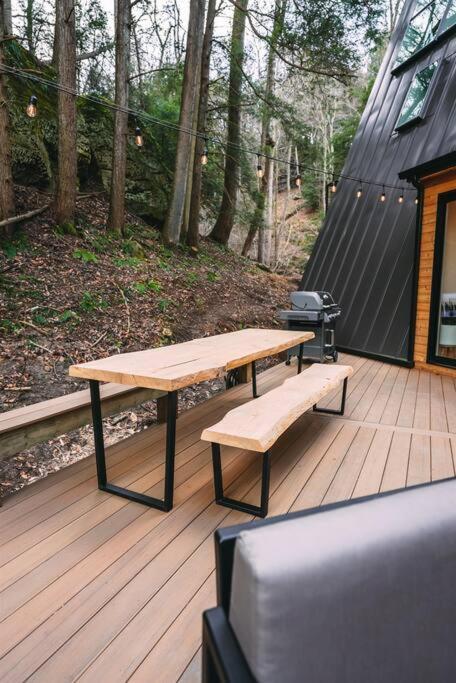 Dunlap Hollow A-Frame Rockbridge 外观 照片