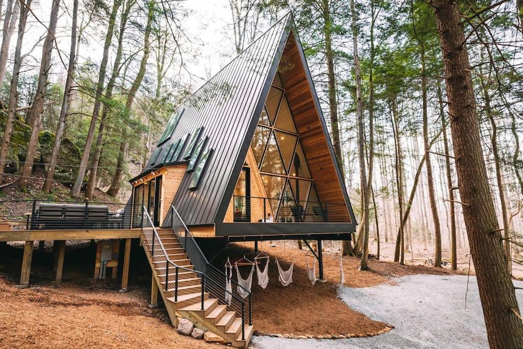 Dunlap Hollow A-Frame Rockbridge 外观 照片