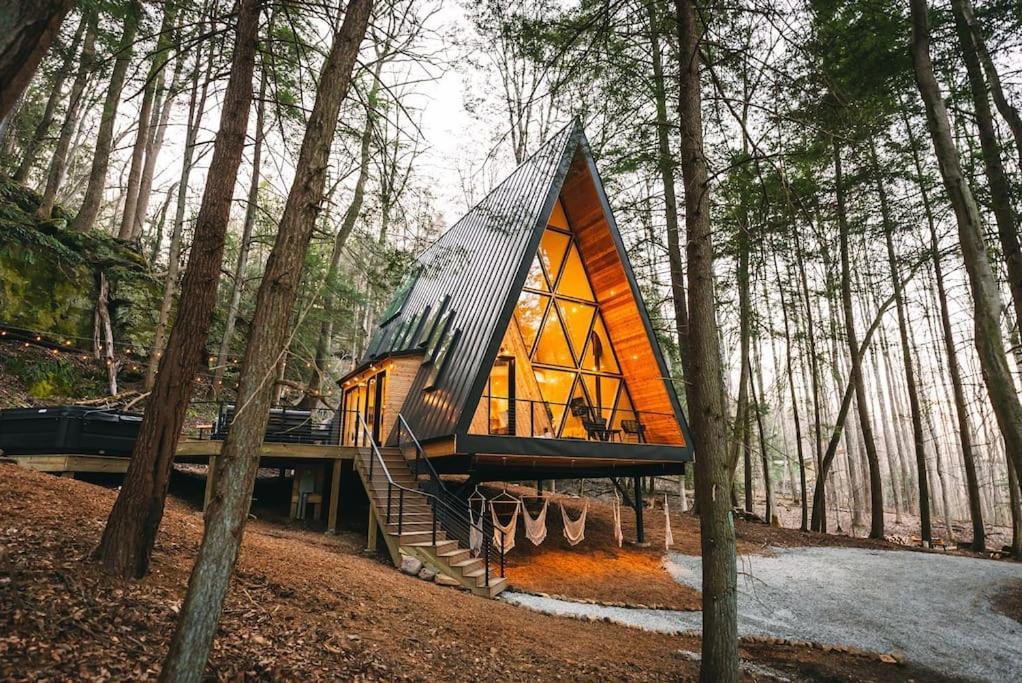 Dunlap Hollow A-Frame Rockbridge 外观 照片